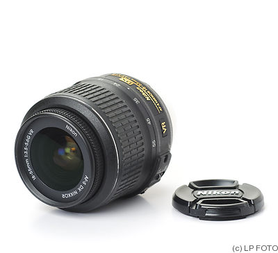 Nikon: 18-55mm f3.5-f5.6 Nikkor DX G VR AF-S camera