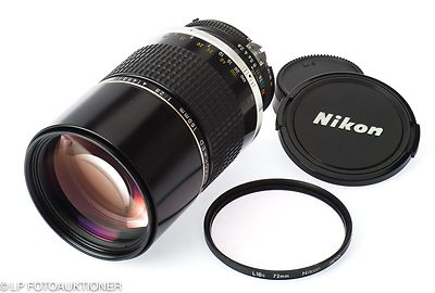 Nikon: 180mm (18cm) f2.8 Nikkor ED* (AI) camera