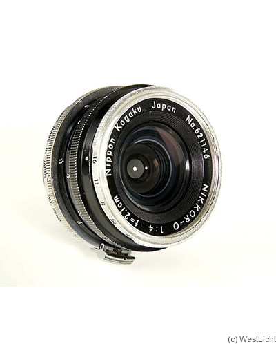 Nikon: 21mm (2.1cm) f4 Nikkor-O (BM) camera