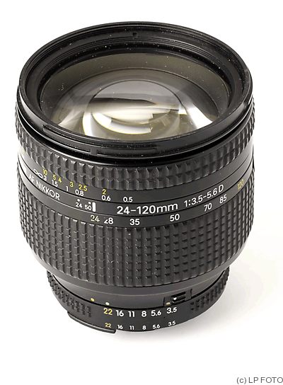 Nikon: 24-120mm f3.5-f5.6 Nikkor D AF camera