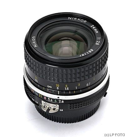 Nikon: 24mm (2.4cm) f2.8 Nikkor (AI) camera