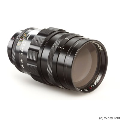 Nikon: 250mm (25cm) f4 Nikkor-Q.C (BM) camera