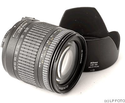 Nikon: 28-200mm f3.5-f4.5 Nikkor ED G AF camera
