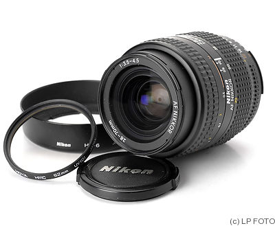 Nikon: 28-70mm f2.8 Nikkor AF camera