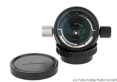 Nikon: 28mm (2.8cm) f3.5 UW-Nikkor camera