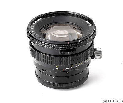 Nikon: 28mm (2.8cm) f4 PC-Nikkor camera