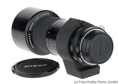 Nikon: 300mm (30cm) f4.5 Nikkor IF ED* camera