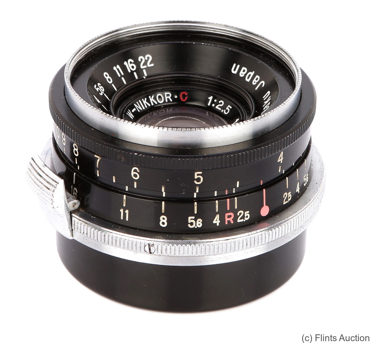 Nikon: 35mm (3.5cm) f2.5 W-Nikkor-C (BM, black, type 1) camera
