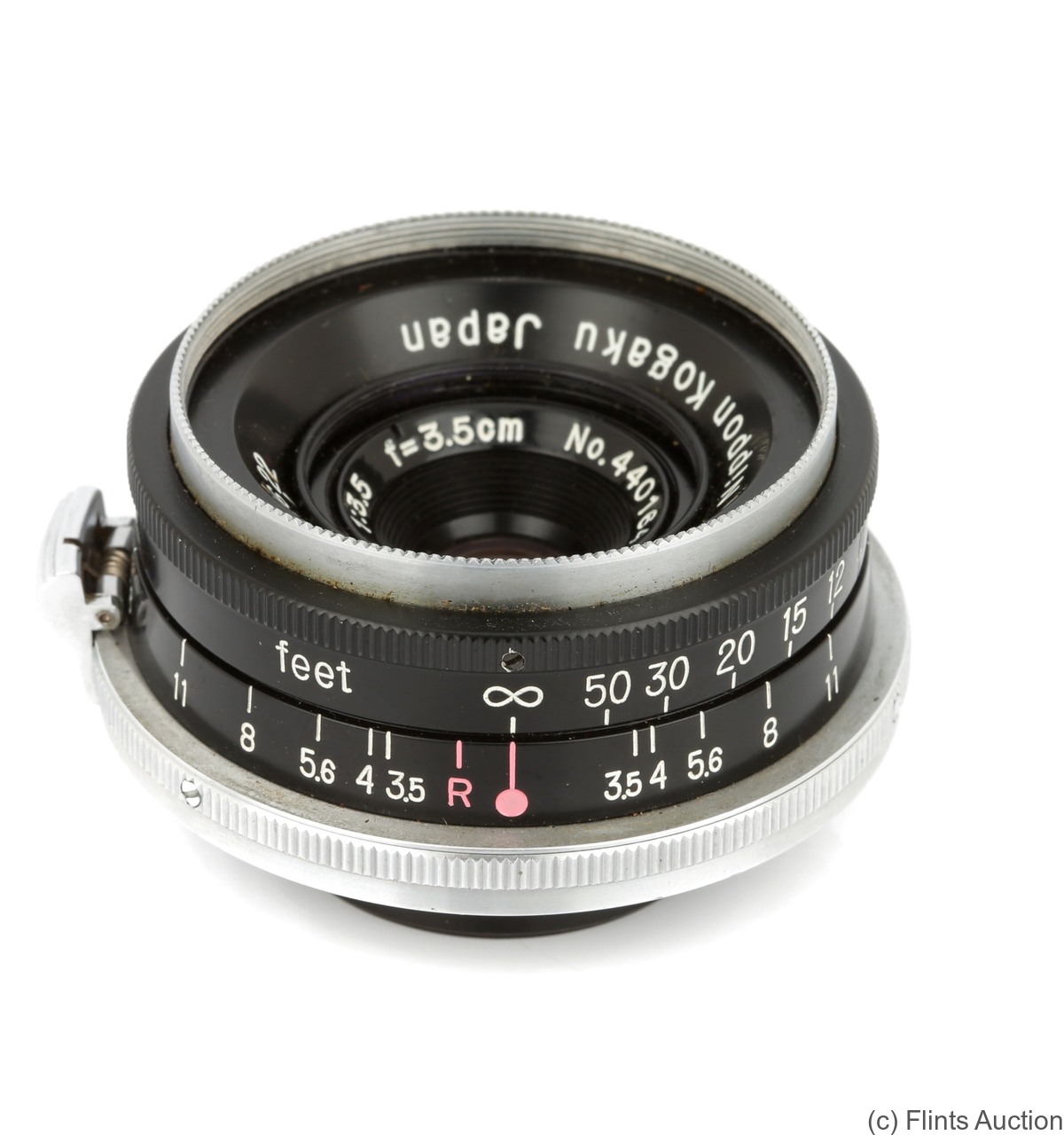 Nikon: 35mm (3.5cm) f3.5 W-Nikkor C (BM, black) camera