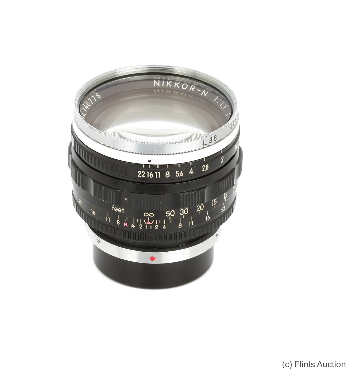 Nikon: 50mm (5cm) f1.1 Nikkor-N (external BM) camera