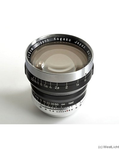 Nikon: 50mm (5cm) f1.1 Nikkor-N.C (M39) camera