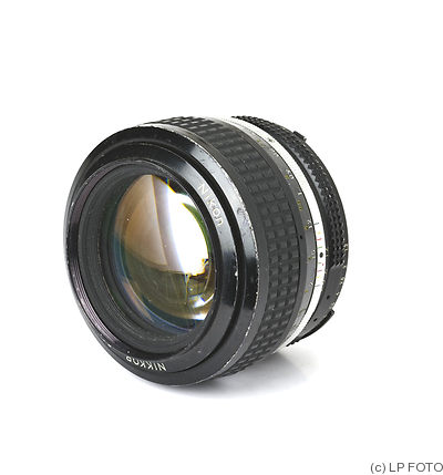 Nikon: 50mm (5cm) f1.2 Nikkor (AI) camera