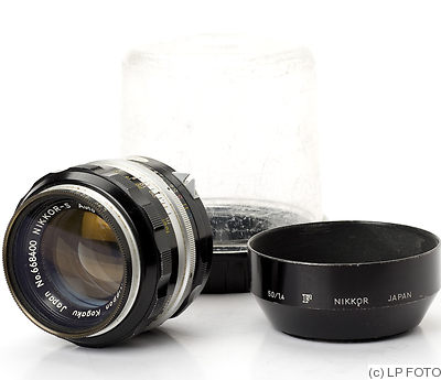 Nikon: 50mm (5cm) f1.4 Nikkor-S Auto camera