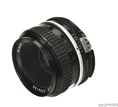 Nikon: 50mm (5cm) f2 Nikkor (AI) camera