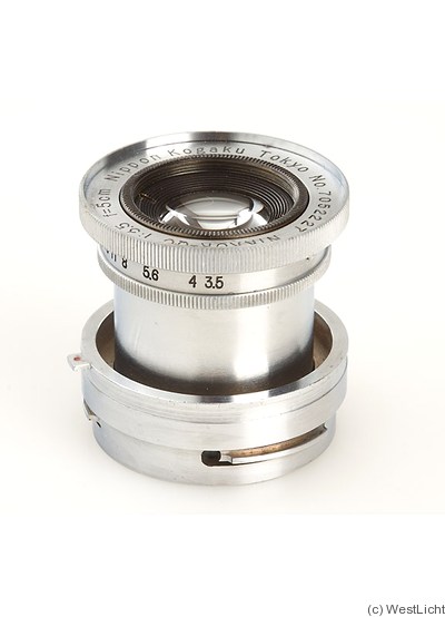 Nikon: 50mm (5cm) f3.5 Nikkor-Q.C (BM, collapsible) camera