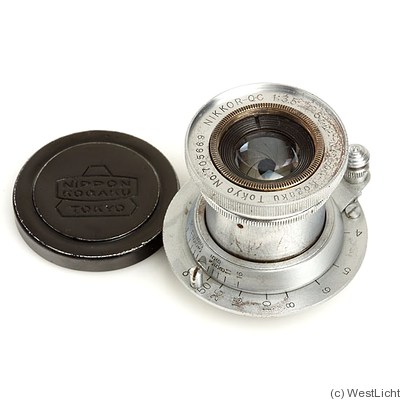 Nikon: 50mm (5cm) f3.5 Nikkor-Q.C (M39, collapsible) camera