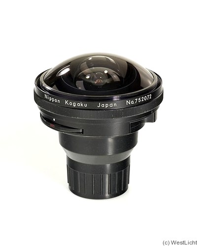 Nikon: 7.5mm f5.6 Fisheye-Nikkor camera