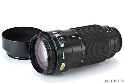 Nikon: 70-210mm f4 Nikkor AF camera