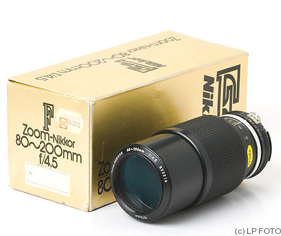 Nikon: 80-200mm f4.5 Nikkor (AIS) camera