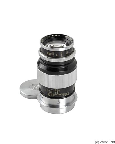 Officine Galileo: 90mm (9cm) f4 Ogmar (M39) camera
