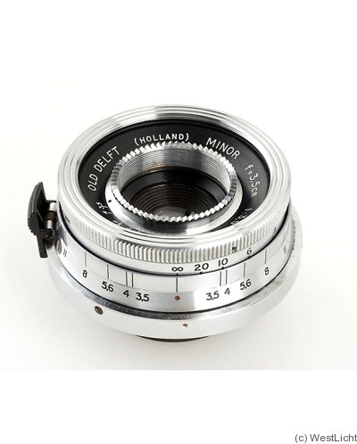 Old Delft: 35mm (3.5cm) f3.5 Minor (Contax) camera