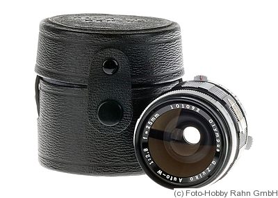 Olympus: 25mm (2.5cm) f2.8 G.Zuiko Auto-W camera