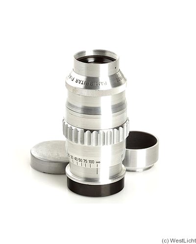 PAM: 105mm (10.5cm) f4.5 Britar (M39) camera