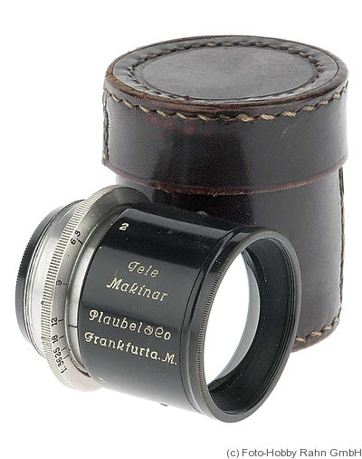 Plaubel: 210mm (21cm) f6.3 Tele Makinar camera