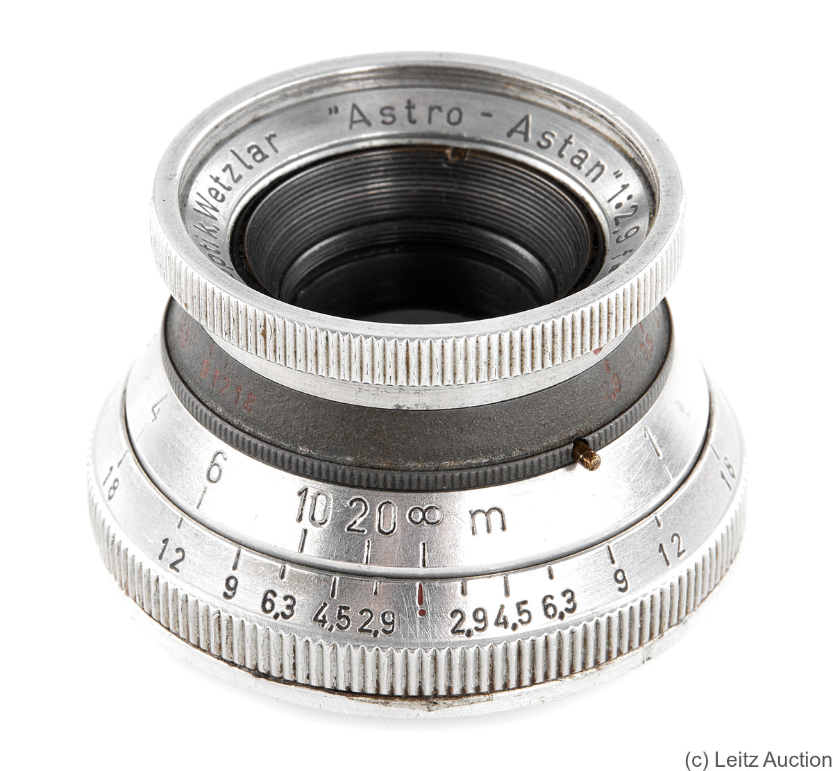 Rau-Optik: 47mm (4.7cm) f2.9 Astro-Astan camera