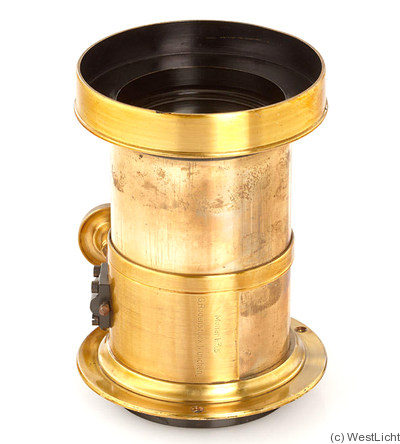 Rodenstock: 14.5cm Monar (brass, 14.5cm len, 6cm dia, 18cm focal) camera