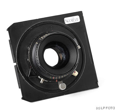 Rodenstock: 150mm (15cm) f5.6 Sironar-N MC (plate) camera