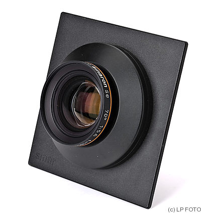 Rodenstock: 180mm (18cm) f5.6 Macro Sinaron SE MC (Sinar, black) camera