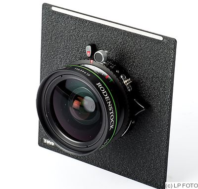 Rodenstock: 75mm (7.5cm) f6.8 Grandagon-N MC (Toyo) camera