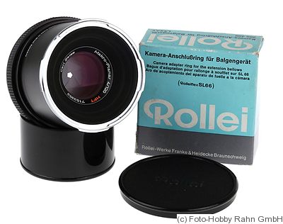 Rollei: 120mm (12cm) f4 Makro-Planar HFT camera