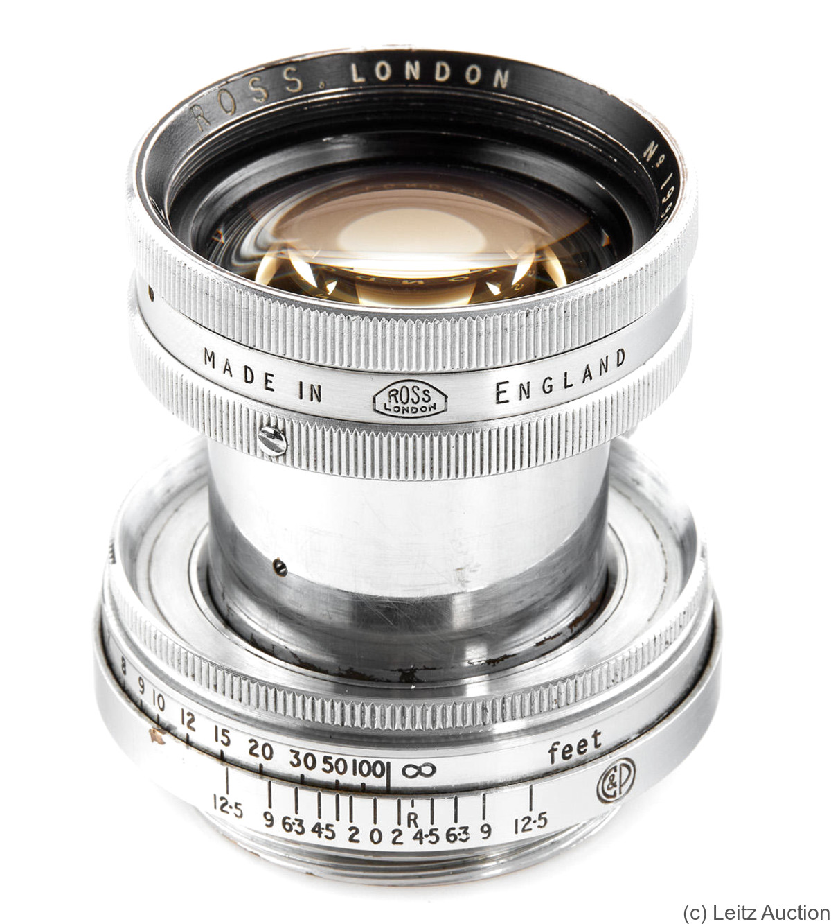 Ross: 50mm (5cm) f2 Xtralux (M39) camera