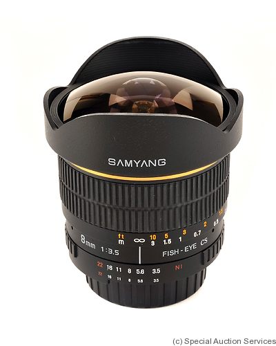 Samyang: 8mm f3.5 Fish-Eye CS (Nikon AF) camera