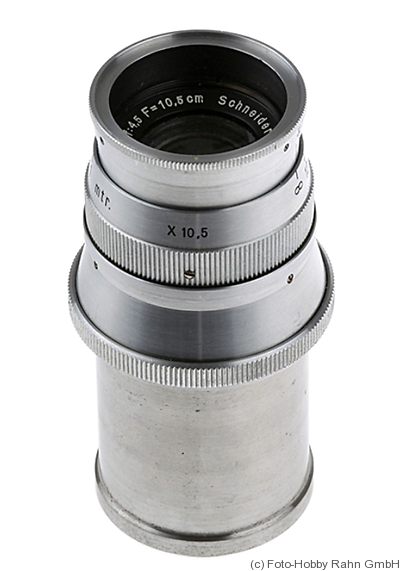 Schneider: 105mm (10.5cm) f4.5 Xenar (M39) camera