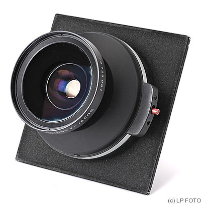 Schneider: 120mm (12cm) f8 Super-Angulon MC (Sinar, black) camera