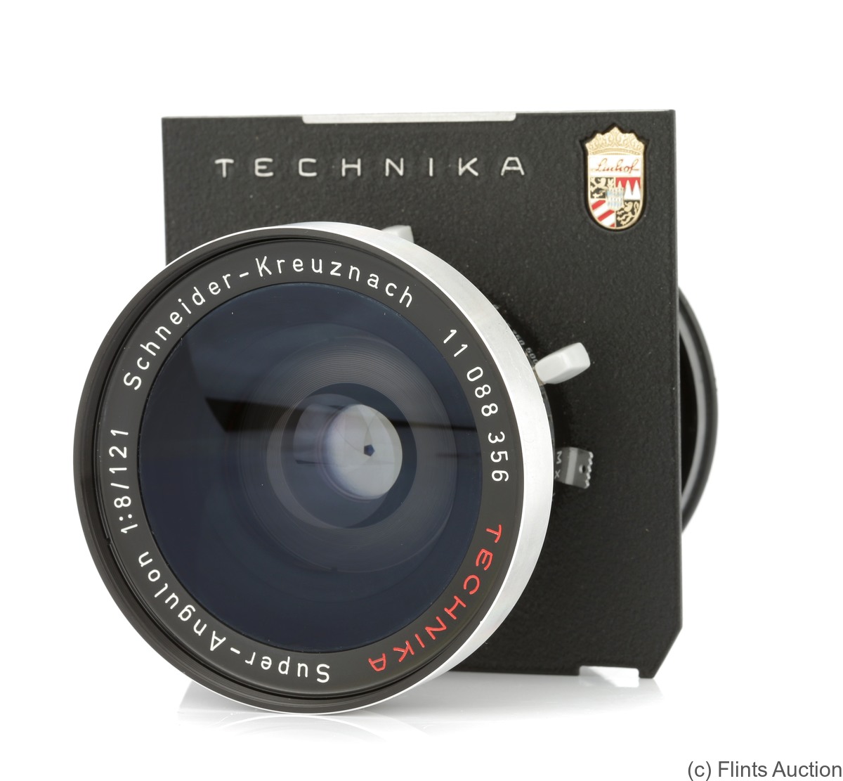 Schneider: 121mm (12.1cm) f8 Super-Angulon (Linhof) camera