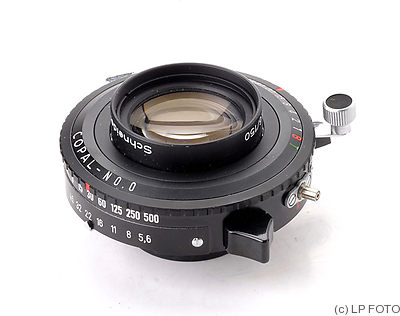 Schneider: 150mm (15cm) f4.5 Xenar (chrome) camera