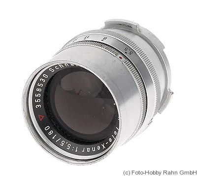 Schneider: 180mm (18cm) f5.5 Tele-Xenar (Bertram) camera