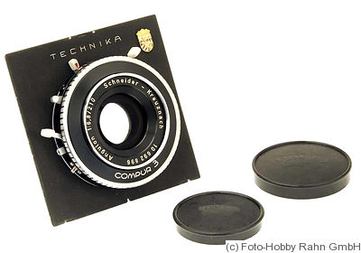Schneider: 210mm (21cm) f6.8 Angulon (Linhof) camera
