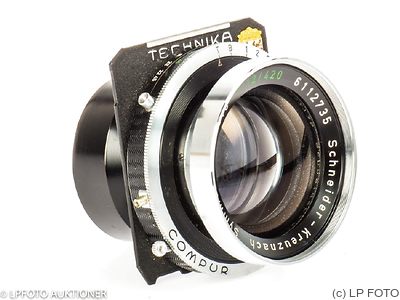 Schneider: 240mm (24cm) f5.6 Symmar (Compur) camera