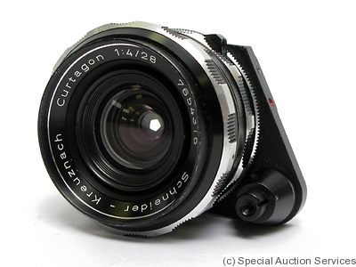 Schneider: 28mm (2.8cm) f4 Curtagon (Alpa) camera