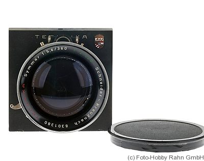 Schneider: 360mm (36cm) f5.6 Symmar (Linhof) camera