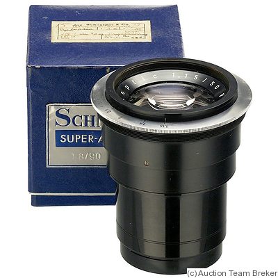 Schneider: 50mm (5cm) f1.15 Cycloptic camera