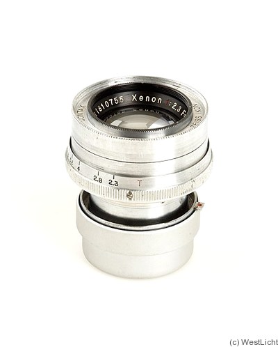 Schneider: 50mm (5cm) f2 Xenon (Contax, prototype) camera