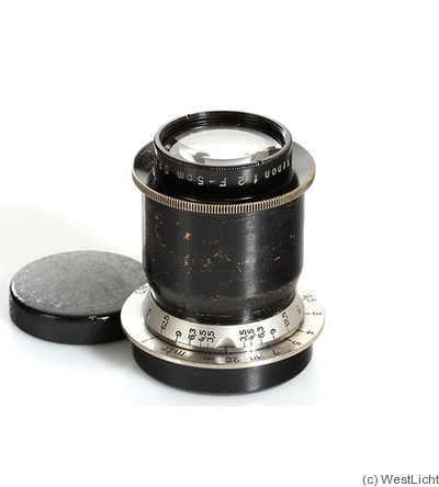 Schneider: 50mm (5cm) f2 Xenon (M39, black/nickel) camera