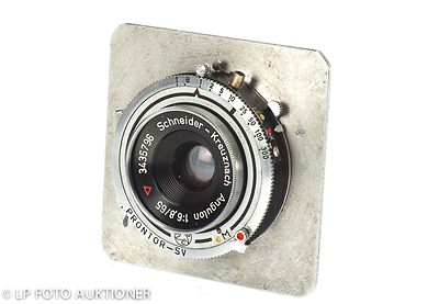 Schneider: 65mm (6.5cm) f6.8 Angulon camera