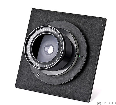 Schneider: 90mm (9cm) f8 Super-Angulon (Sinar, black) camera